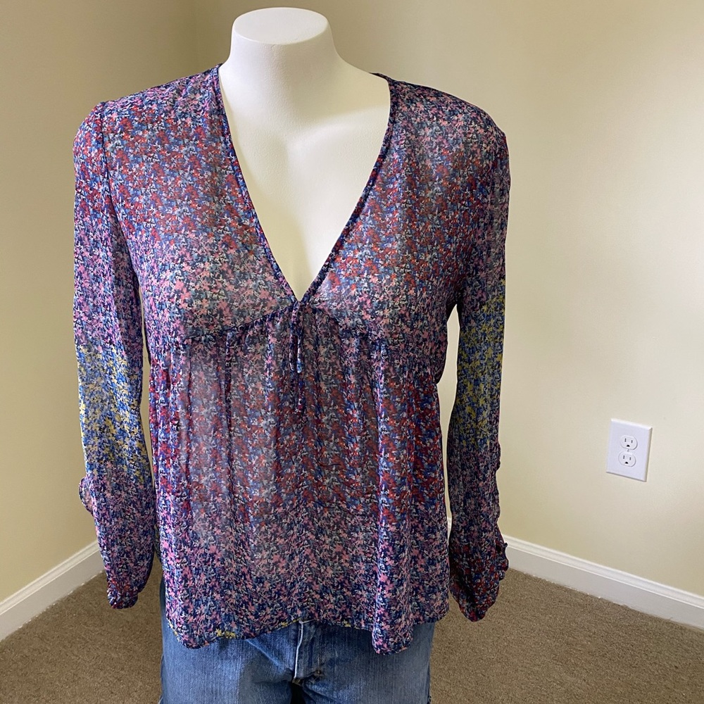 Sheer blouse